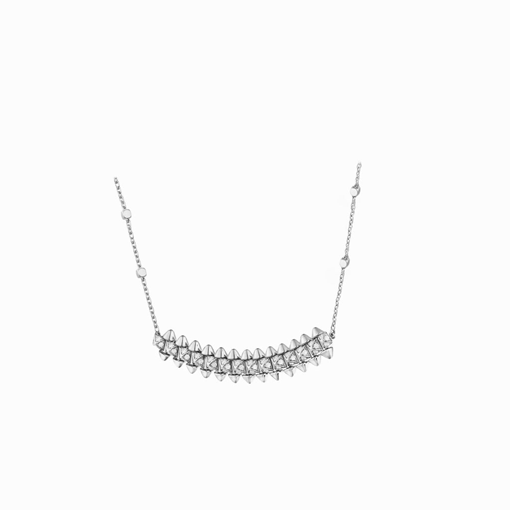 [✨ROSE💎]CLASH  SMALL FULL DIAMOND NECKLACE