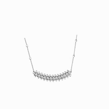 [✨ROSE💎]CLASH  SMALL FULL DIAMOND NECKLACE