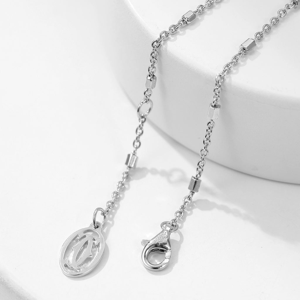 [✨ROSE💎]CLASH  MEDIUM DIAMOND NECKLACE