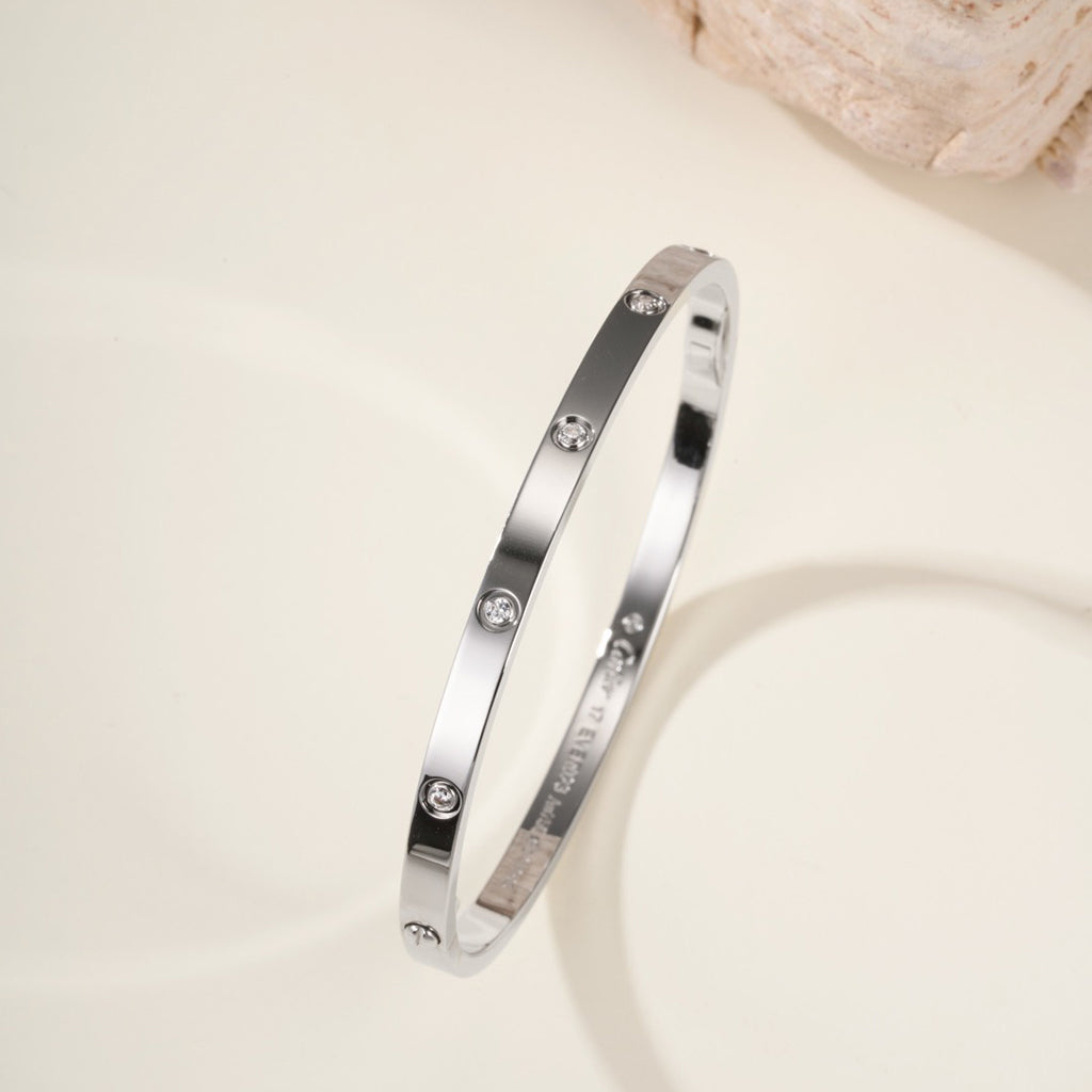 [✨ROSE💎]LOVE BRACELET 3.65MM 10 DIAMONDS