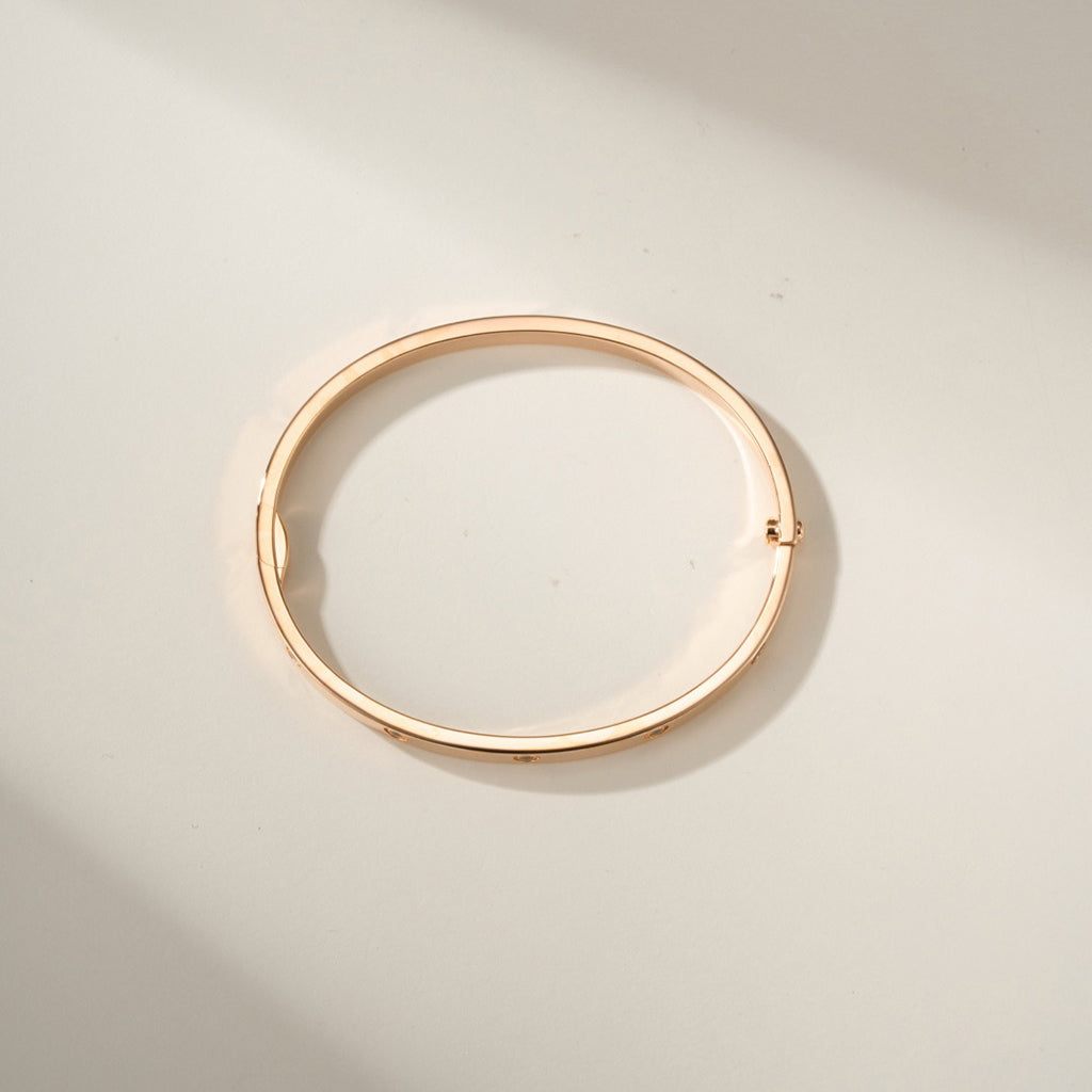 [✨ROSE💎]LOVE BRACELET 3.65MM 10 DIAMONDS