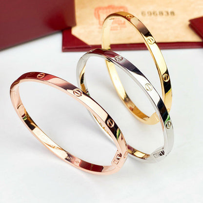 [✨ROSE💎]LOVE BRACELET 3.65MM NO DIAMONDS