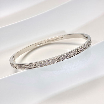 [✨ROSE💎]LOVE BRACELET 3.65MM DIAMOND-PAVED