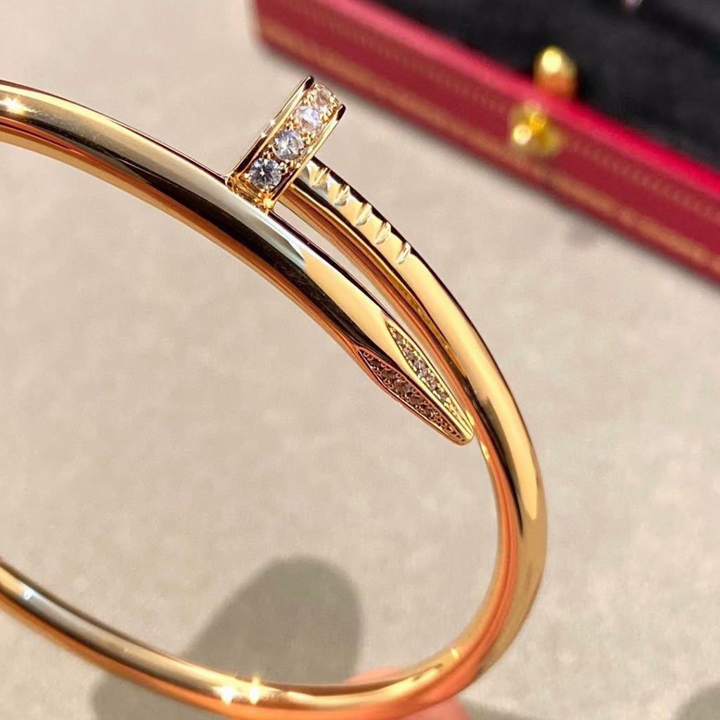 [✨ROSE💎]JUSTE BRACELET 2.5MM DIAMONDS