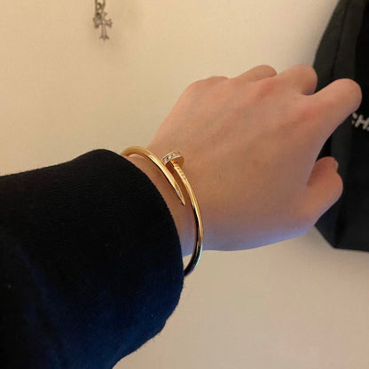 [✨ROSE💎]JUSTE BRACELET 2.5MM DIAMONDS