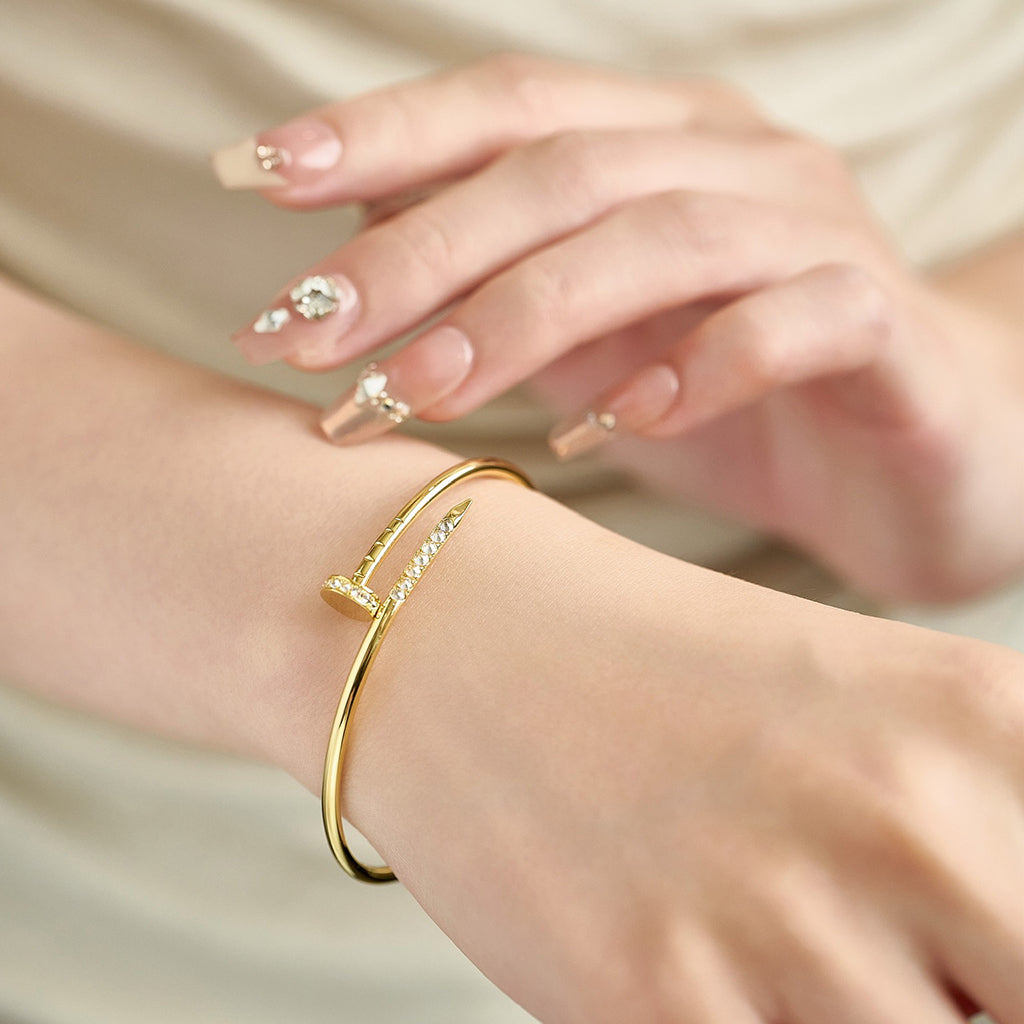 [✨ROSE💎]JUSTE BRACELET 2.5MM DIAMONDS