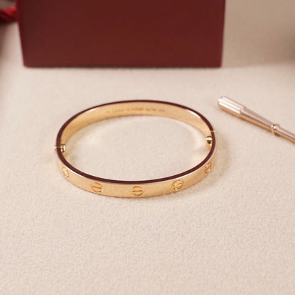 [✨ROSE💎]LOVE BRACELET 6.1MM NO DIAMONDS