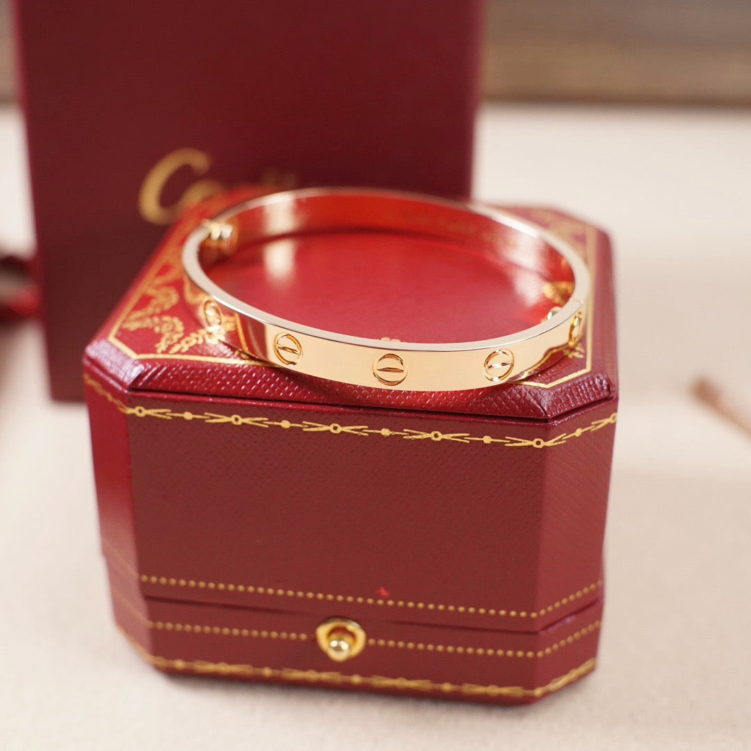 [✨ROSE💎]LOVE BRACELET 6.1MM NO DIAMONDS