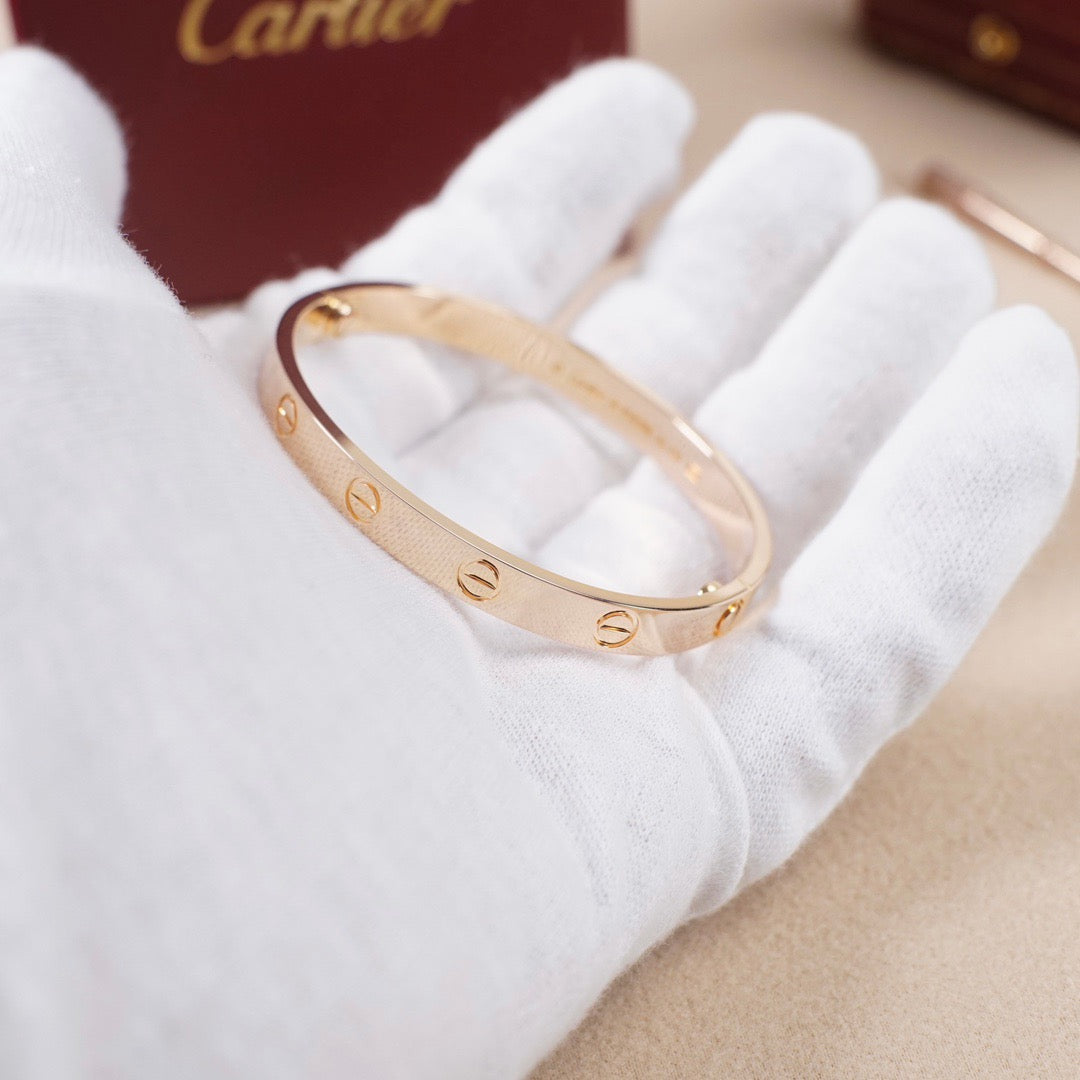 [✨ROSE💎]LOVE BRACELET 6.1MM NO DIAMONDS