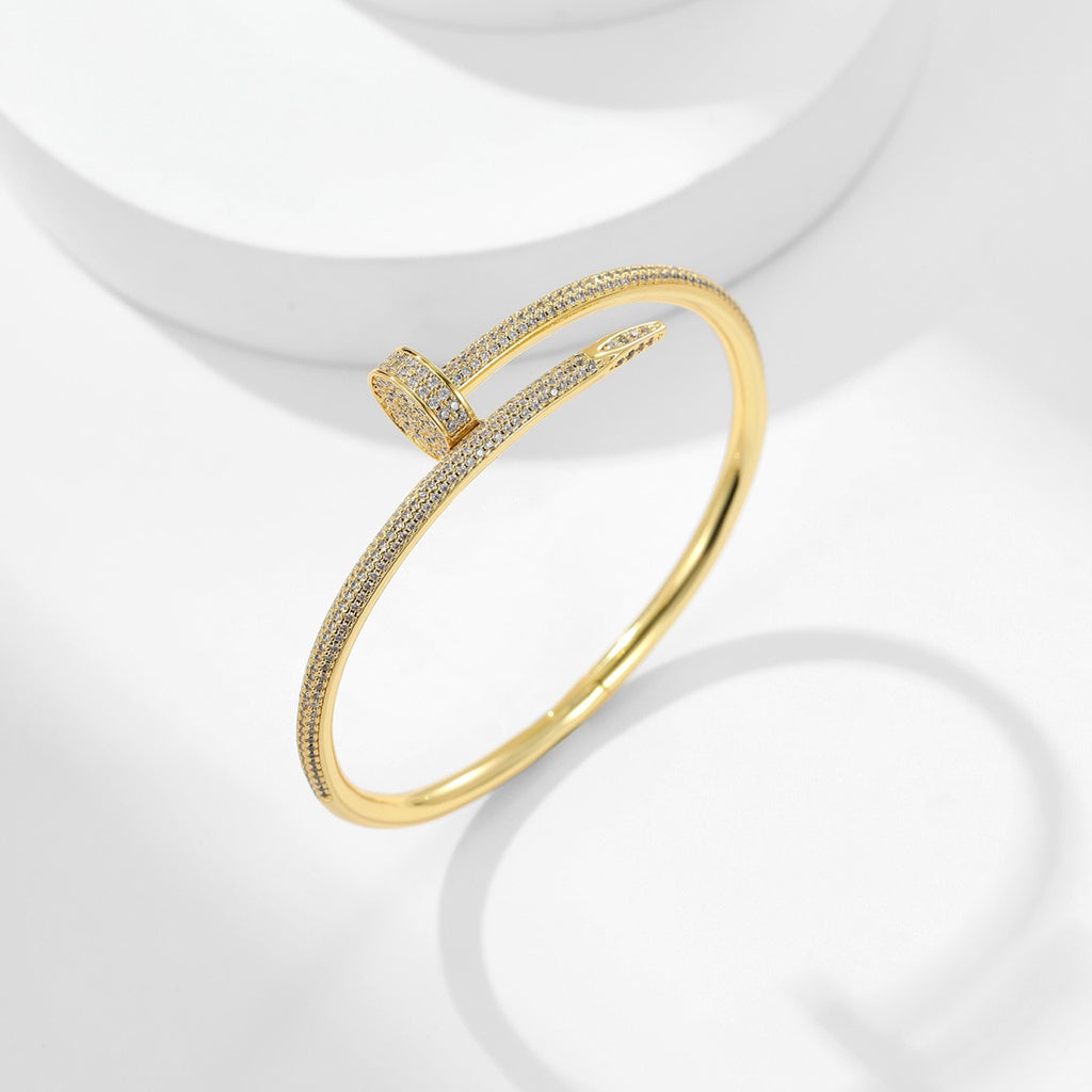[✨ROSE💎]JUSTE BRACELET 3.5MM ALL DIAMONDS