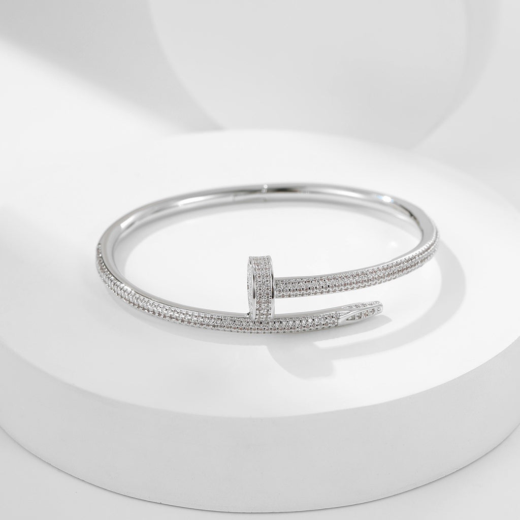 [✨ROSE💎]JUSTE BRACELET 3.5MM ALL DIAMONDS