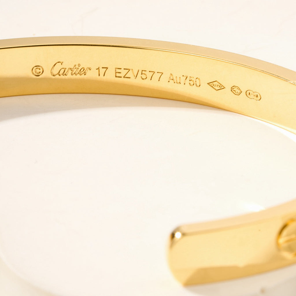 [✨ROSE💎]LOVE BRACELET 6.1MM OPEN CUFF