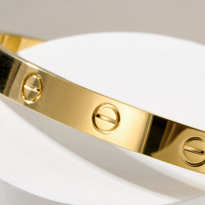 [✨ROSE💎]LOVE BRACELET 6.1MM OPEN CUFF