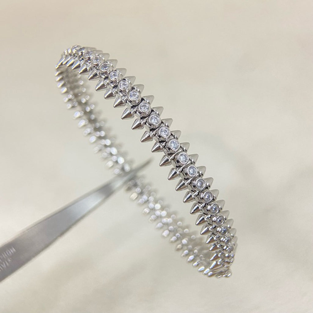 [✨ROSE💎]CLASH  BRACELET 8MM DIAMONDS