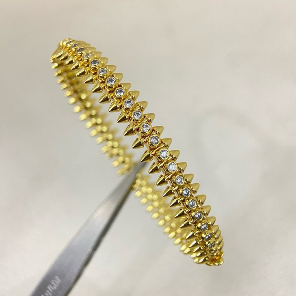 [✨ROSE💎]CLASH  BRACELET 8MM DIAMONDS