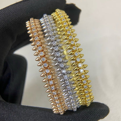[✨ROSE💎]CLASH  BRACELET 8MM DIAMONDS