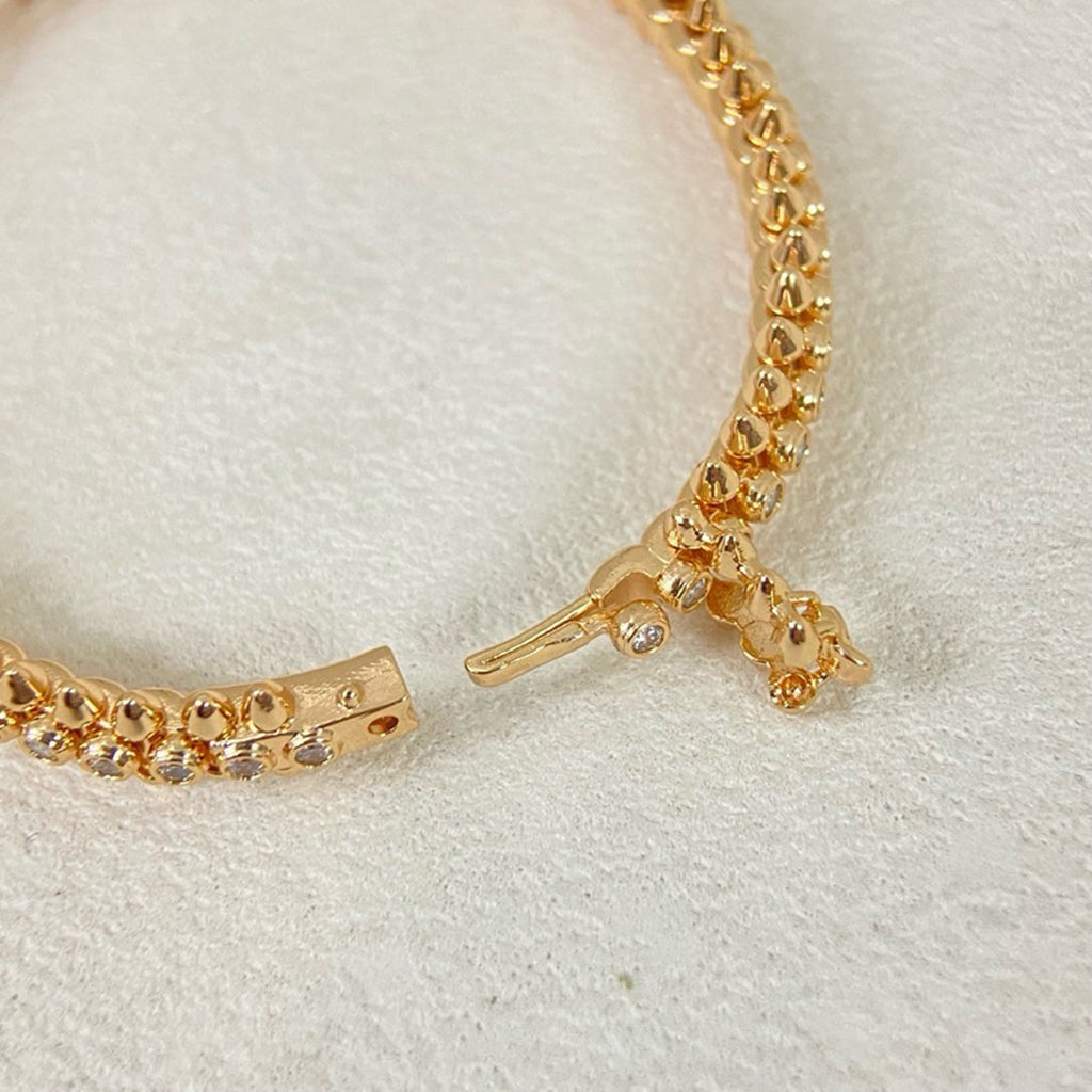 [✨ROSE💎]CLASH  BRACELET 8MM DIAMONDS