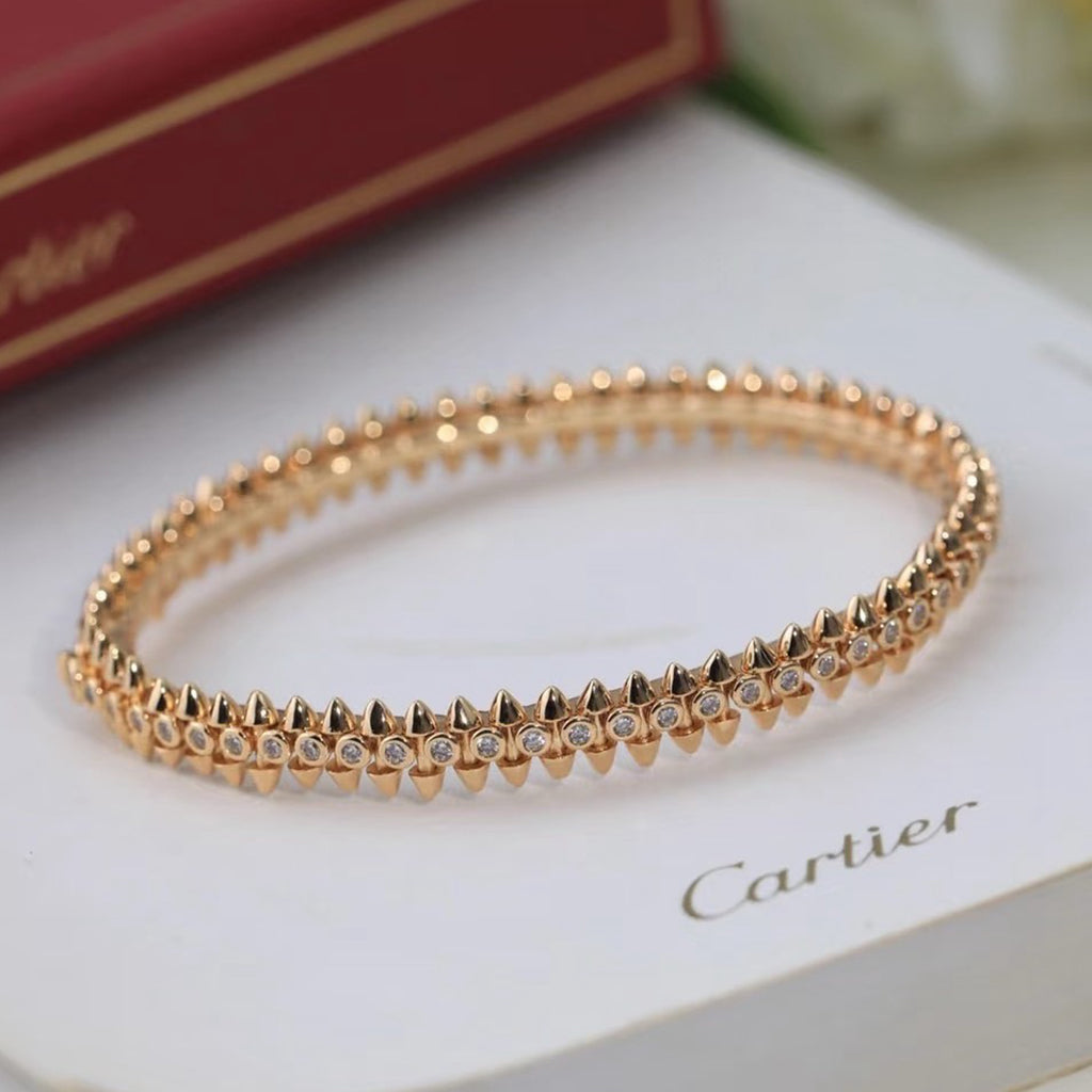 [✨ROSE💎]CLASH  BRACELET 8MM DIAMONDS