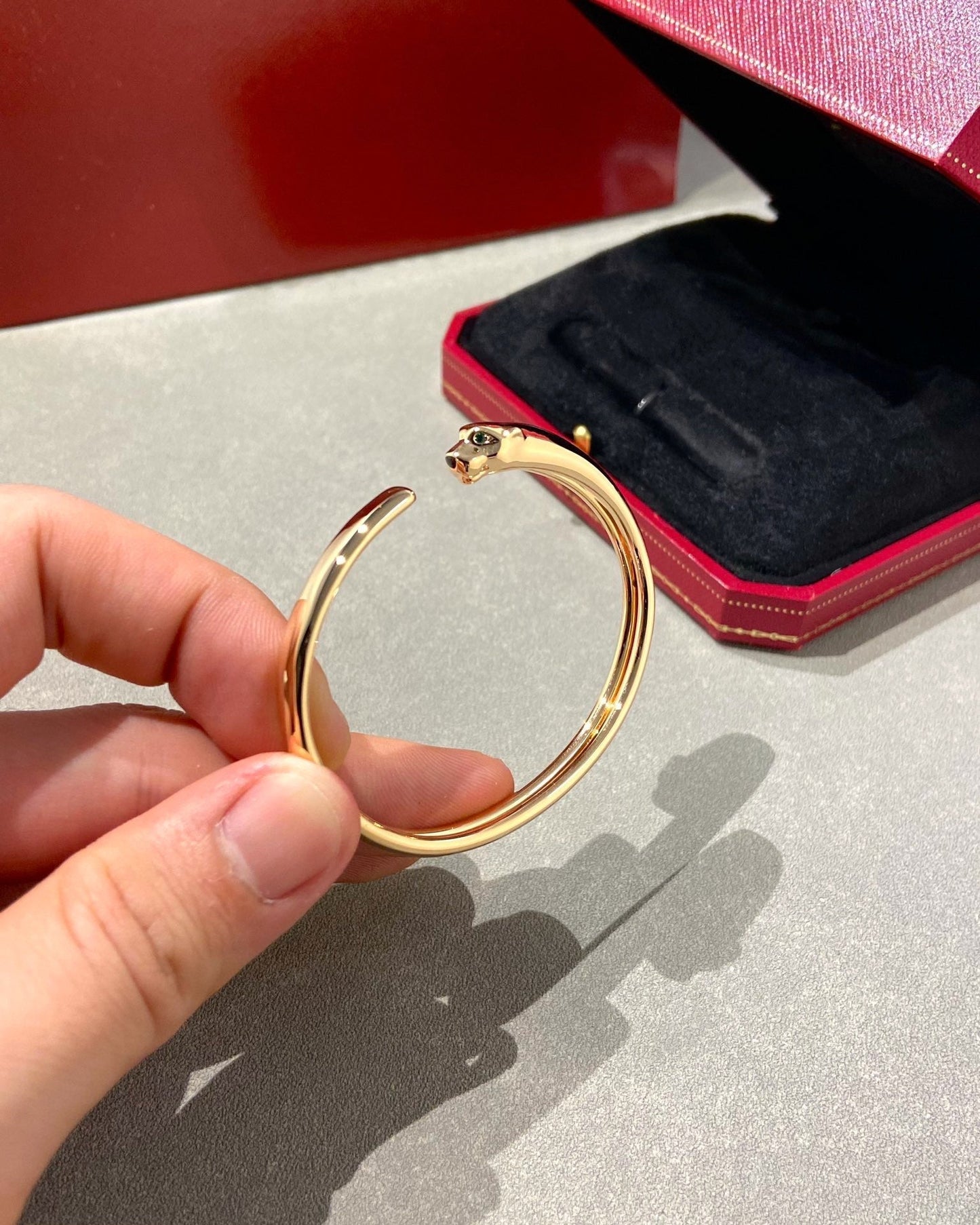 [✨ROSE💎]PANTHERE OPEN BRACELET