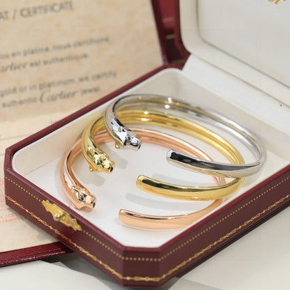 [✨ROSE💎]PANTHERE OPEN BRACELET