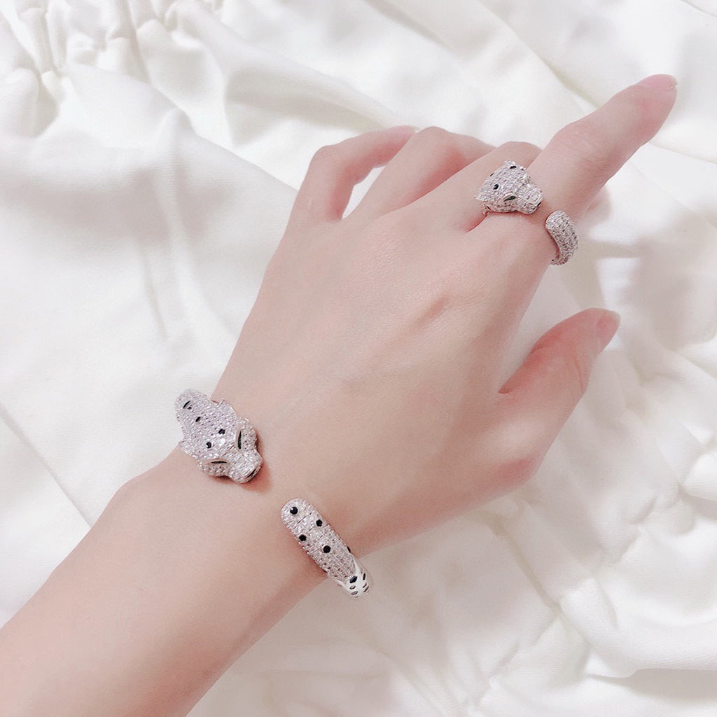 [✨ROSE💎]PANTHERE BIG BRACELET DIAMONDS