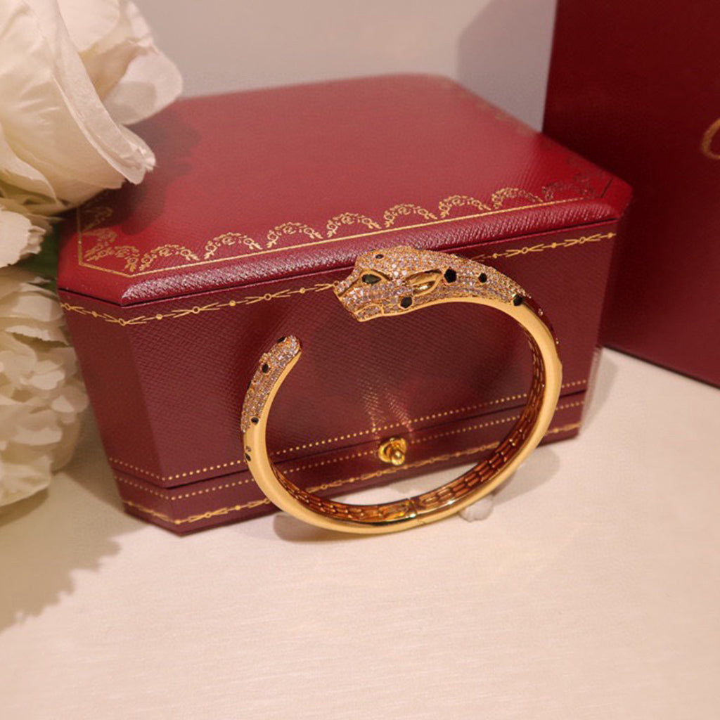 [✨ROSE💎]PANTHERE BIG BRACELET DIAMONDS