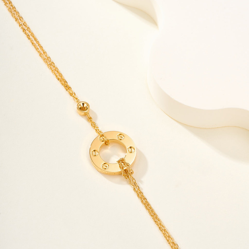 [✨ROSE💎]LOVE BRACELET 2 DIAMOND
