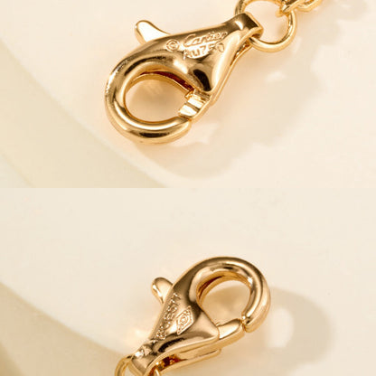 [✨ROSE💎]LOVE DOUBLE RING FULL DIAMOND BRACELET