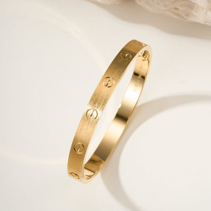 [✨ROSE💎]LOVE BRACELET 6.1MM BRUSHED