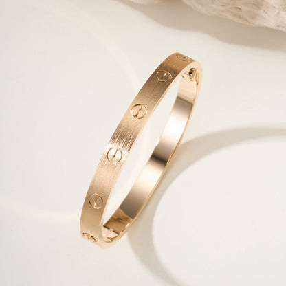 [✨ROSE💎]LOVE BRACELET 6.1MM BRUSHED
