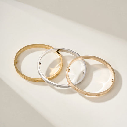 [✨ROSE💎]LOVE BRACELET 6.1MM BRUSHED