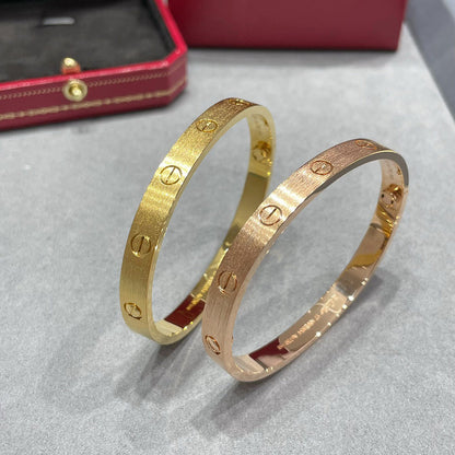 [✨ROSE💎]LOVE BRACELET 6.1MM BRUSHED