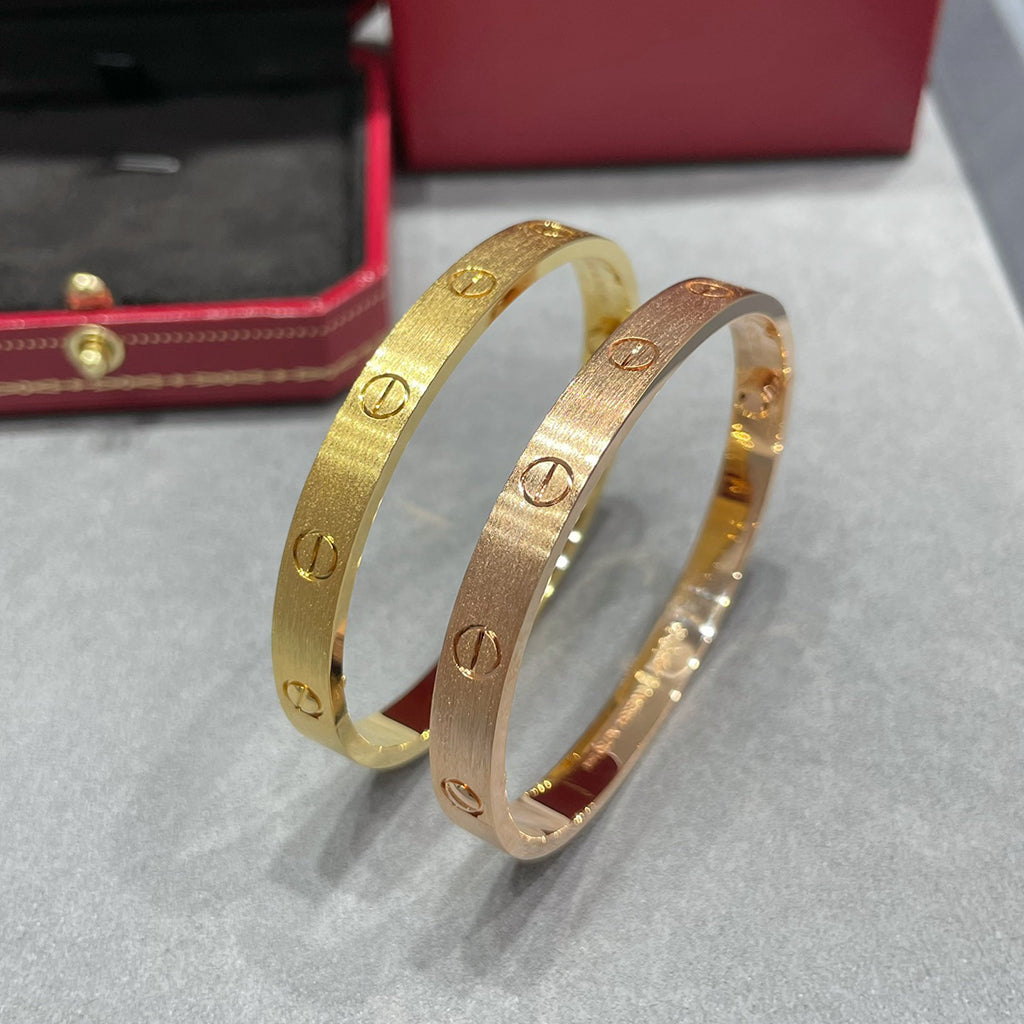 [✨ROSE💎]LOVE BRACELET 6.1MM BRUSHED