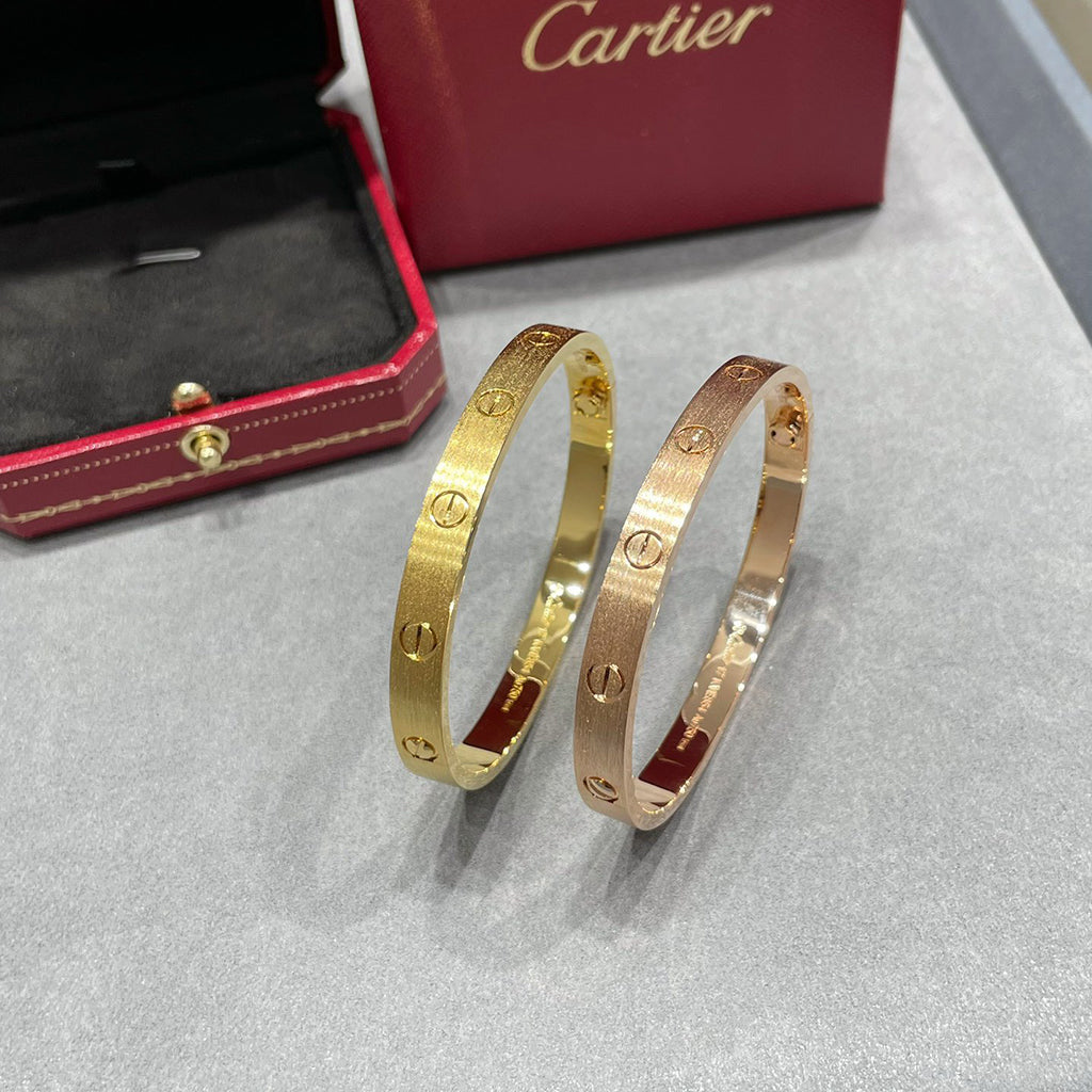 [✨ROSE💎]LOVE BRACELET 6.1MM BRUSHED