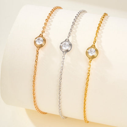 [✨ROSE💎]DAMOUR BRACELET 1 DIAMOND