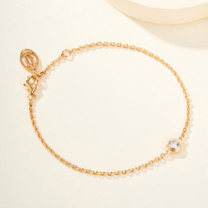 [✨ROSE💎]DAMOUR BRACELET 1 DIAMOND