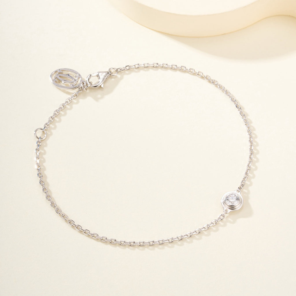 [✨ROSE💎]DAMOUR BRACELET 1 DIAMOND