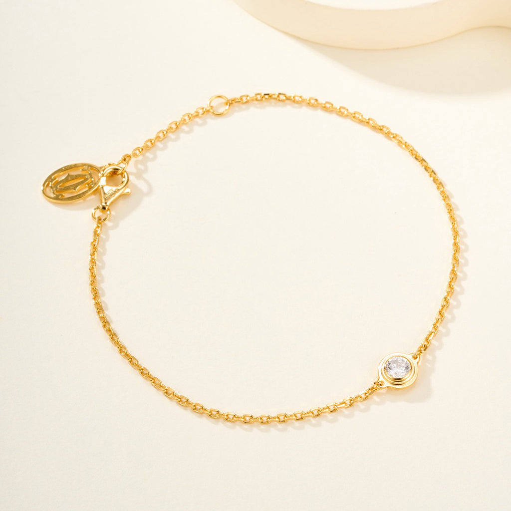 [✨ROSE💎]DAMOUR BRACELET 1 DIAMOND