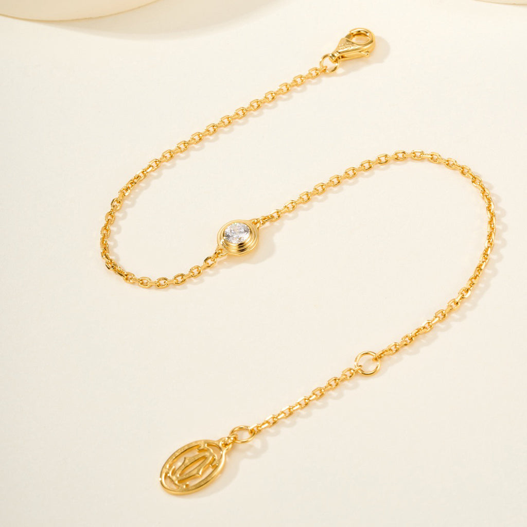[✨ROSE💎]DAMOUR BRACELET 1 DIAMOND