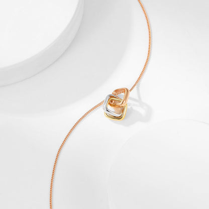[✨ROSE💎]TRINITY CUSHION NECKLACE COLLECTION