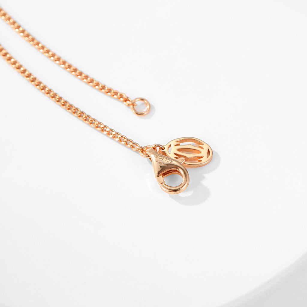 [✨ROSE💎]TRINITY CUSHION NECKLACE COLLECTION