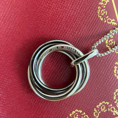 [✨ROSE💎]TRINITY CERAMIC NECKLACE
