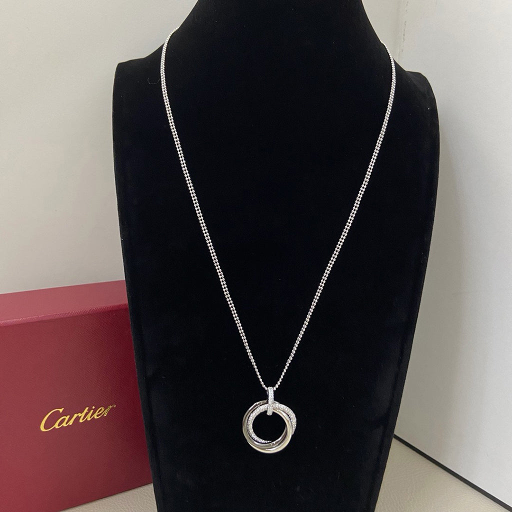 [✨ROSE💎]TRINITY CERAMIC NECKLACE