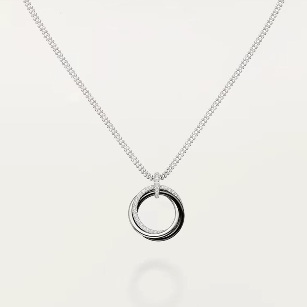 [✨ROSE💎]TRINITY CERAMIC NECKLACE