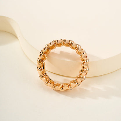 [✨ROSE💎]CLASH 6.8MM DIAMOND MEDIUM RING