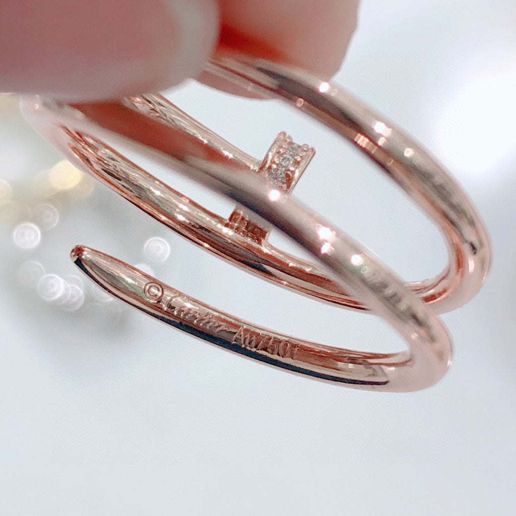 [✨ROSE💎]JUSTE RING 4.8MM FULL DIAMOND
