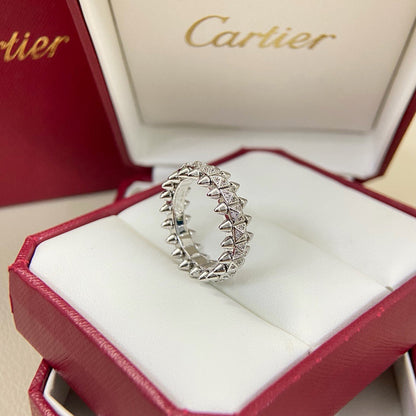 [✨ROSE💎]CLASH 6.4MM SMALL FULL DIAMOND RING