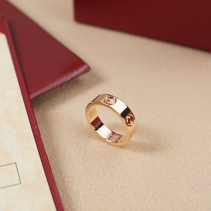 [✨ROSE💎]LOVE RING 5.5MM NO DIAMOND