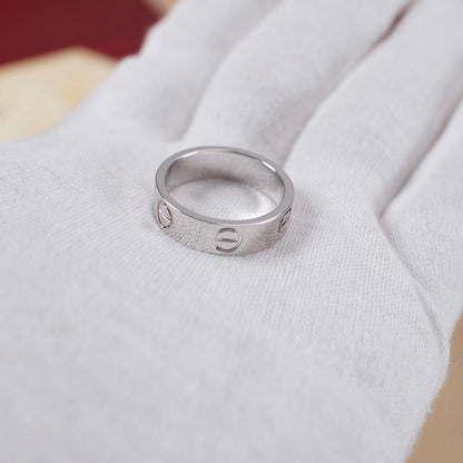 [✨ROSE💎]LOVE RING 5.5MM NO DIAMOND