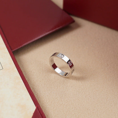 [✨ROSE💎]LOVE RING 3.6 MM NO DIAMOND